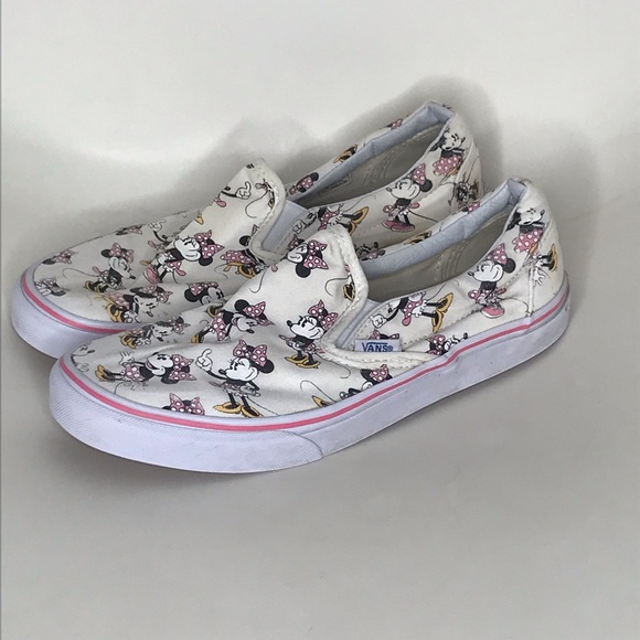 minnie mouse vans size 7